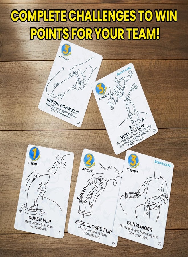 Senduzll Banana Momkey vs sharkman: Flippin' Fun Party Game You'll Ever Play for Family, Adults - Perfect Christmas Parties, Game Night | Bonus Content Included - Image 4